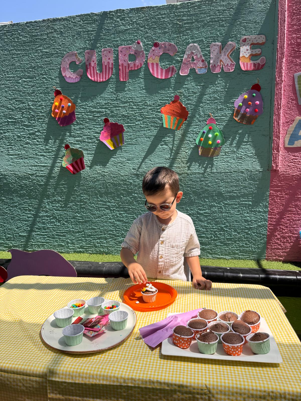 İlk İz Çocuk Şenliği cupcake etkinliği
